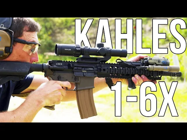kahles 1-6x k16i (the best lower power variable optic?
